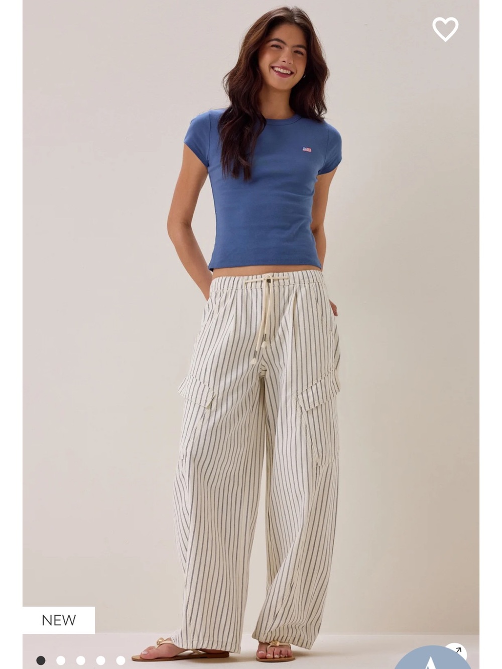 Altar’d State striped cargo pants